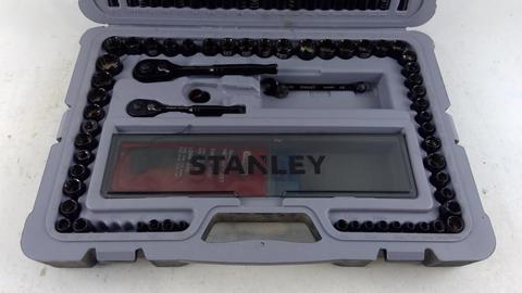 Stanley Black Chrome 201 Piece Mechanics Tool Set