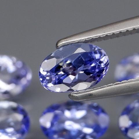 No Reserve VVS Natural Tanzanite Oval Cut Loose Gemstone