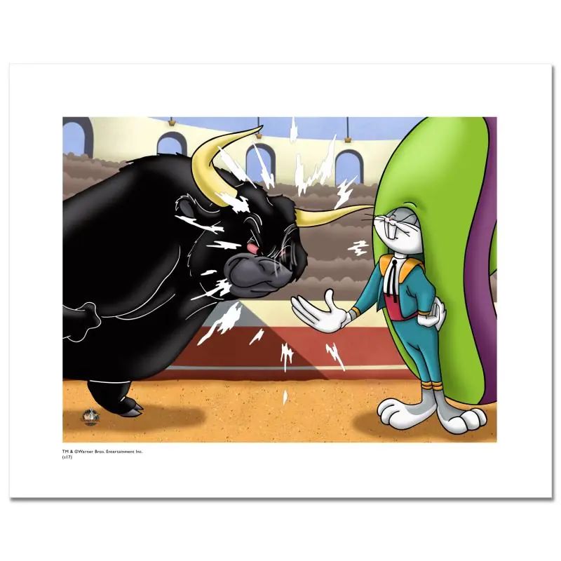 Looney Tunes, "Bully for Bugs II" Numbered Limited Edition with Certificate of Authenticity. - photo 1