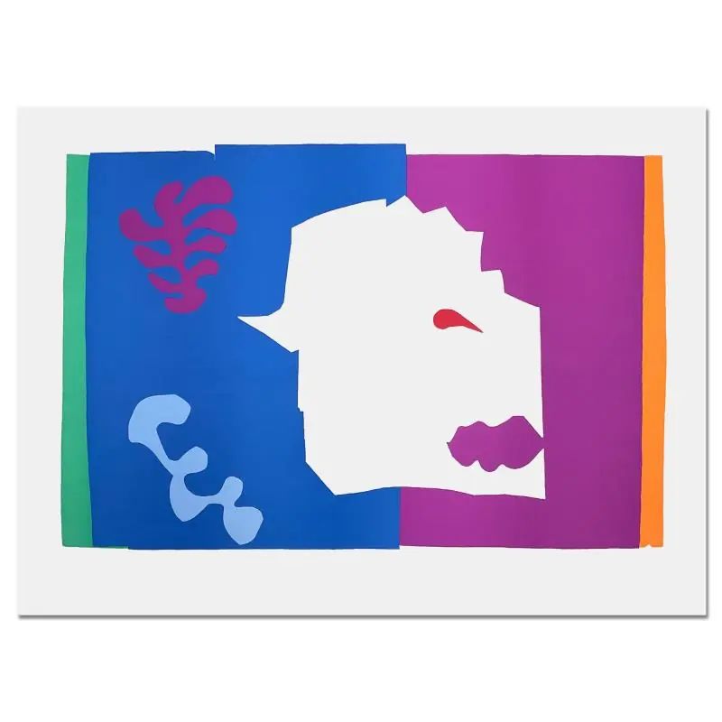 Henri Matisse 1869-1954 (After), "Le Loup" Limited Edition Lithograph with COA - photo 1
