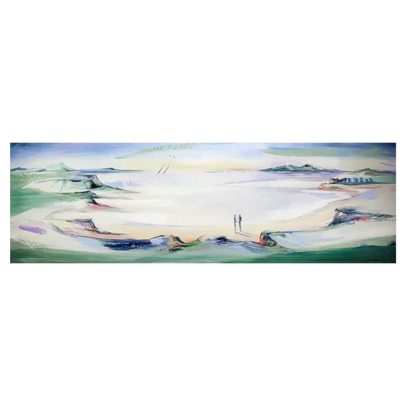 Alfred Gockel, "A Day on the Sea" Hand Signed Limited Edition on Canvas with Letter of Authenticity. - photo 1