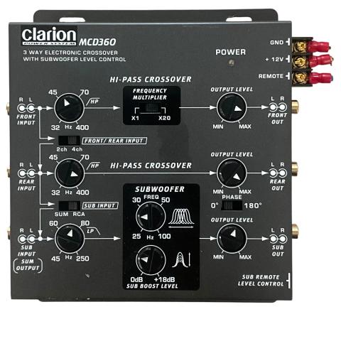 Clarion Crossover mcd360
