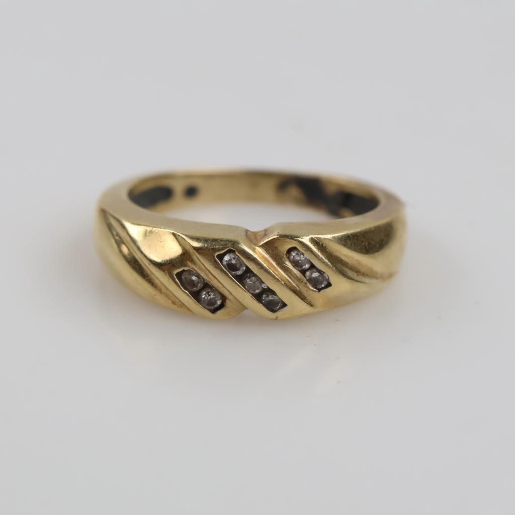 14kt Gold Diamond Ring - photo 1