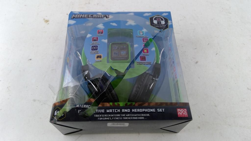 Minecraft Interactive Watch & Headphone Set - photo 1