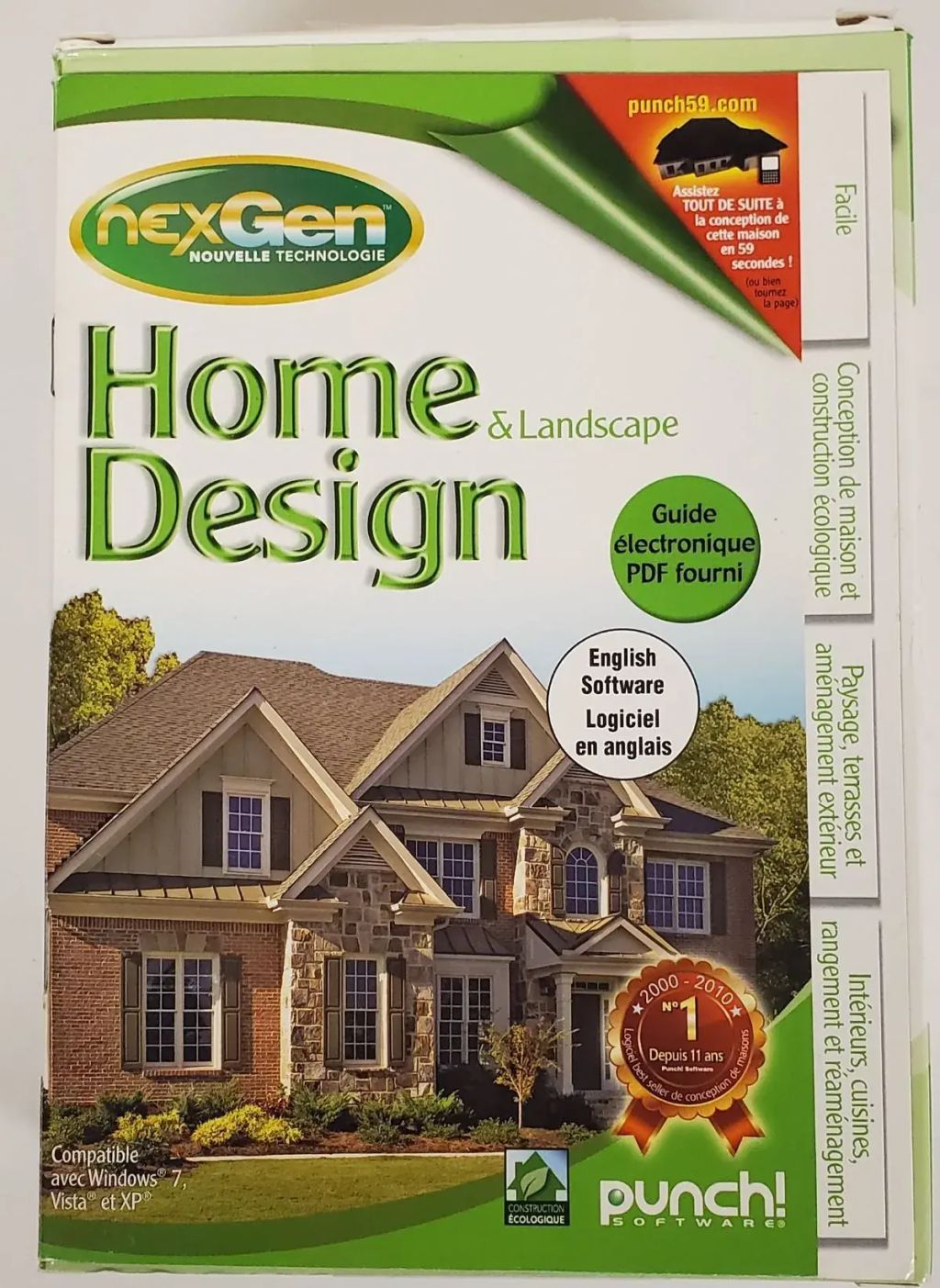 NexGen Home & Landscape Design CD and Books in Original Packaging Punch 59 - photo 1