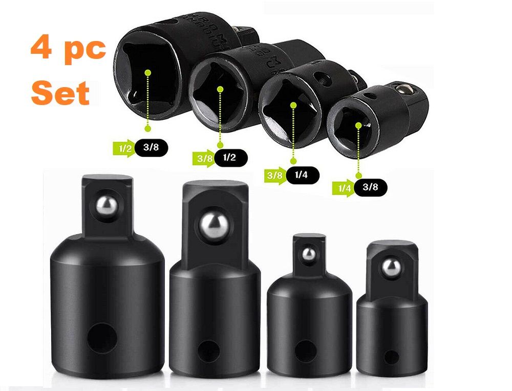 4pc Ratchet Socket Adapters - photo 1