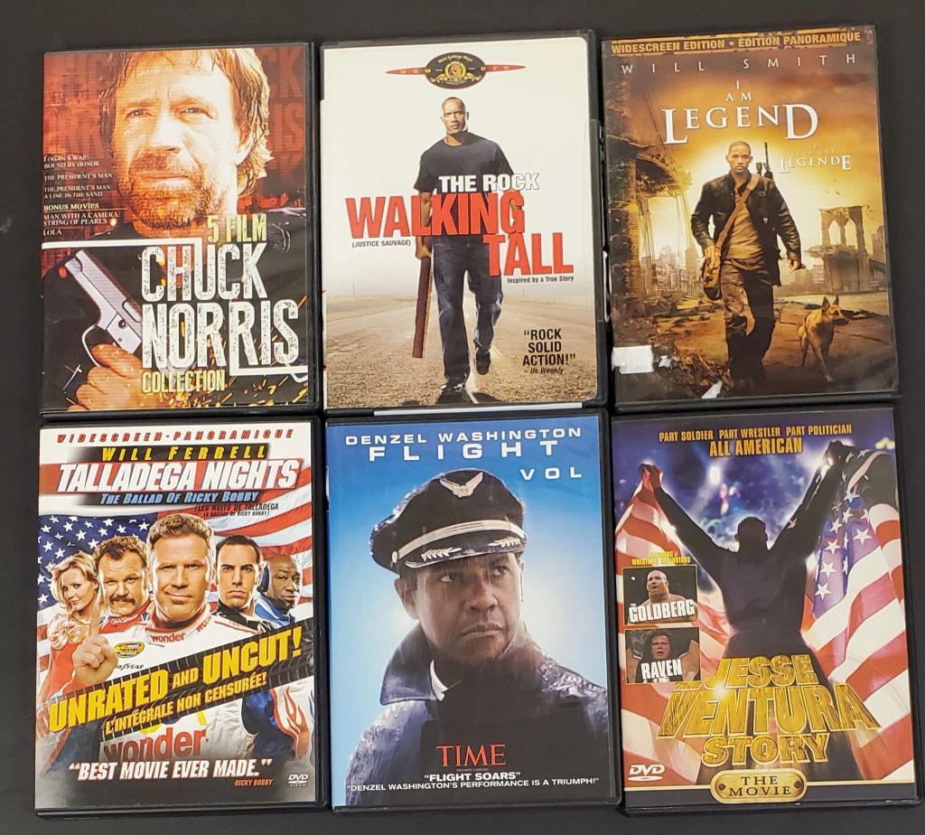 MGM Action Movie DVD Collection - Chuck Norris, The Rock, Will Smith+ VG - photo 1