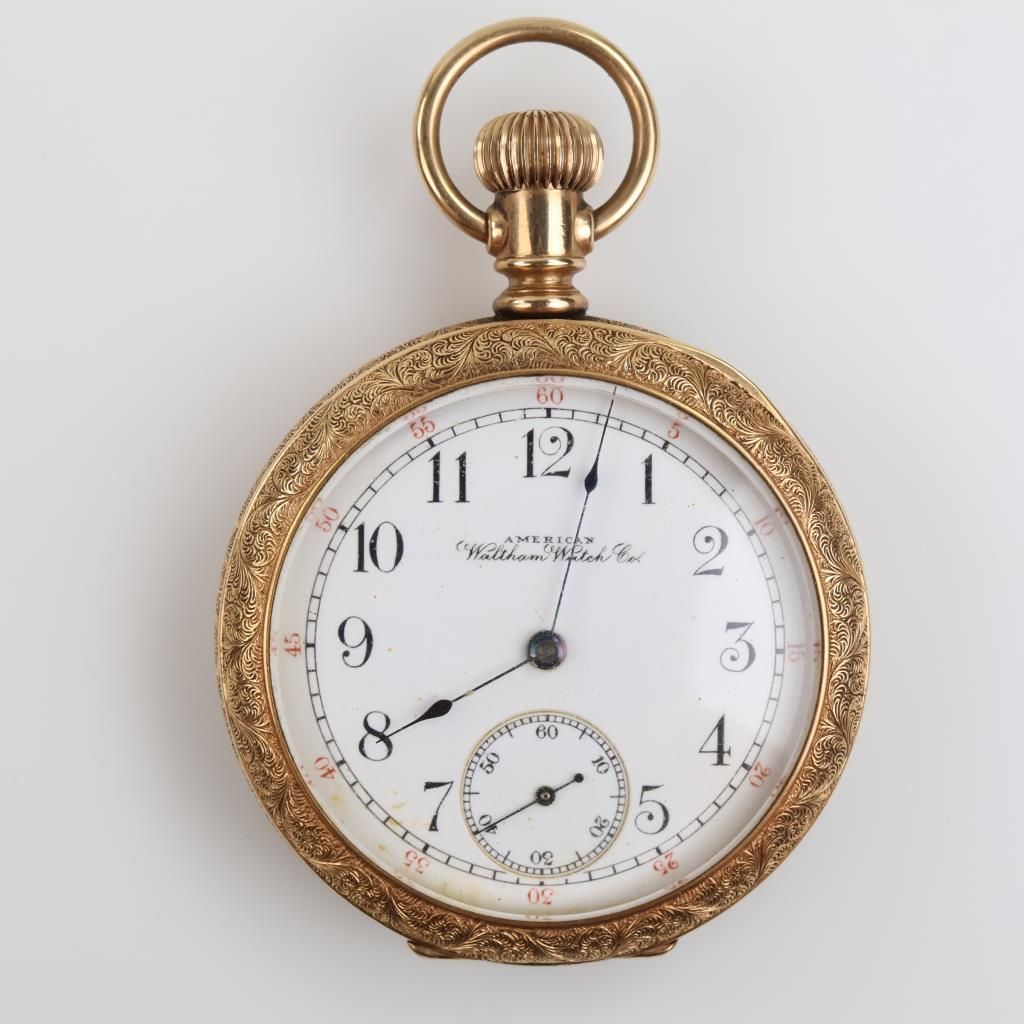 Waltham Watch Co. 14kt GF Pocket Watch - photo 1