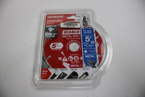 Diablo Diamond Medal Cut-off Discs 5" For Angle Grinders
