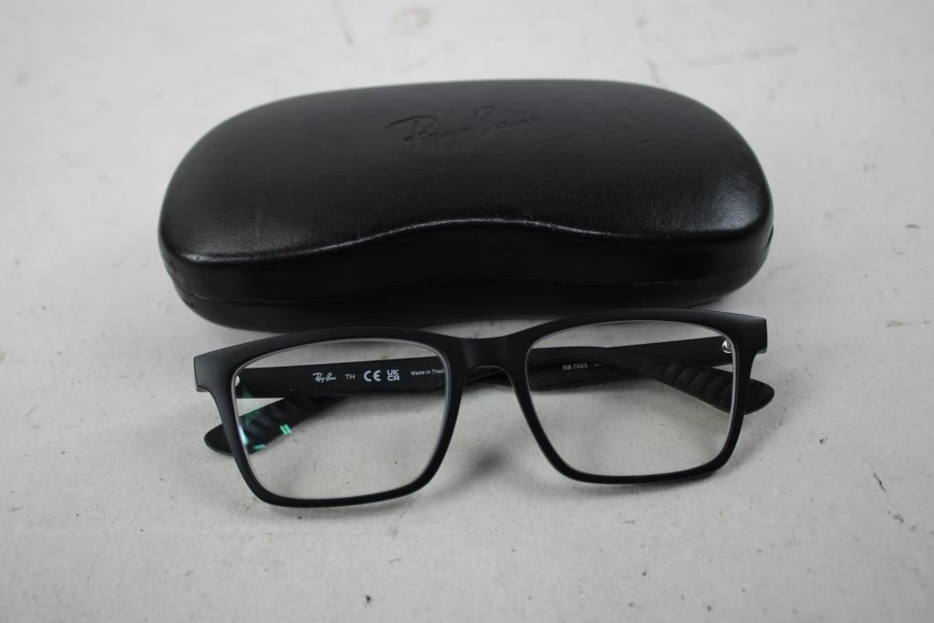 Ray-Ban Optics Matte Black Eyeglasses - photo 1