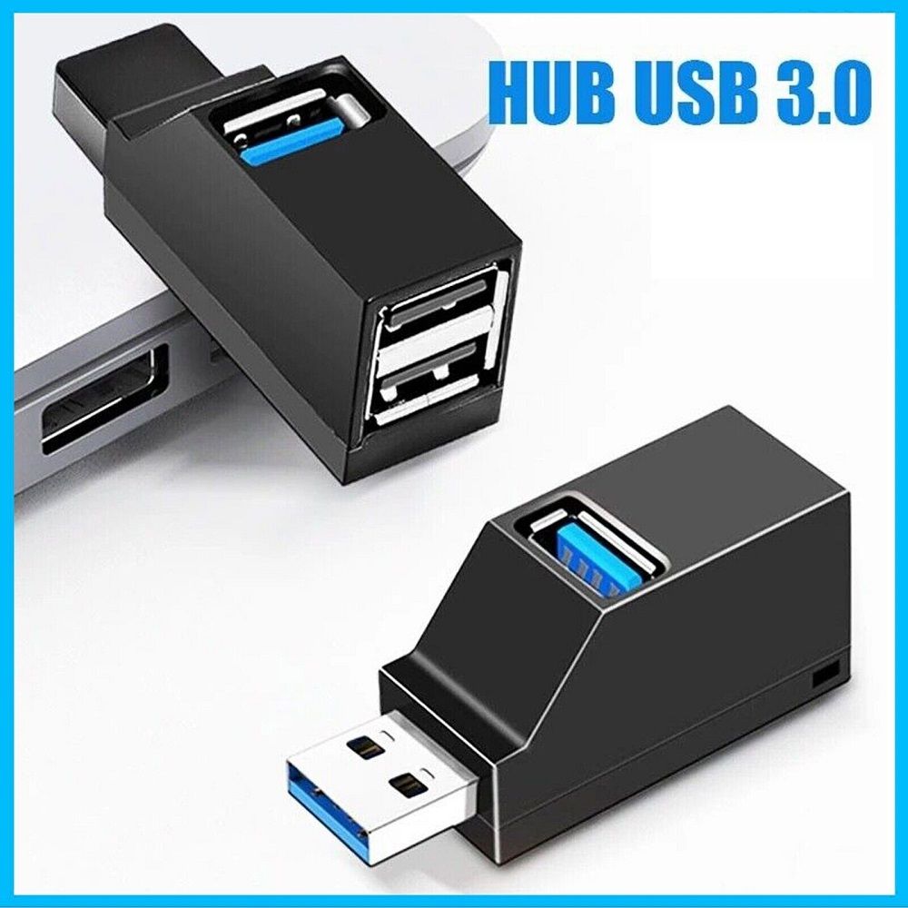 USB 3.0 Hub 3 Ports Mini Splitter - photo 1