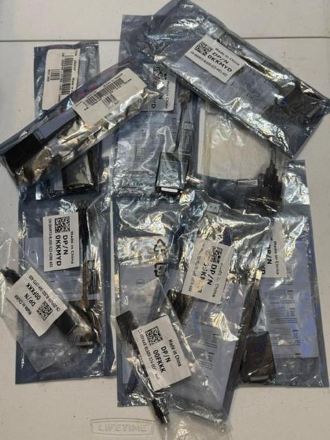 Lot of new Dell computer cables