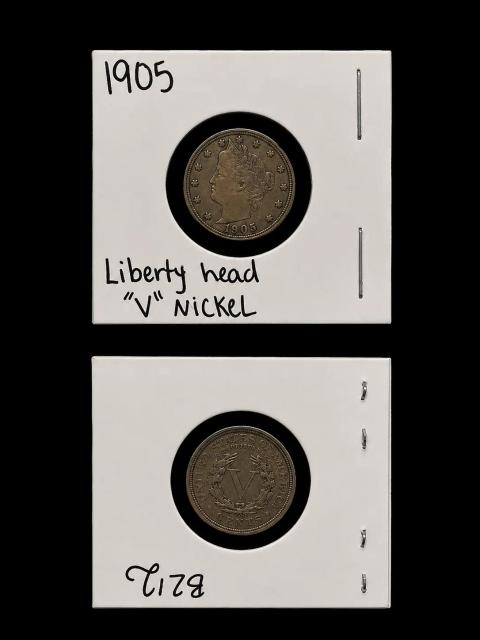 1905 Liberty Head V Nickel | Historic U.S. Five-Cent Coin