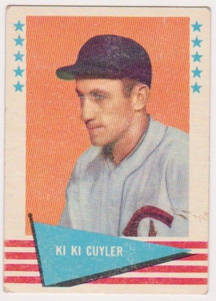 1961 Fleer Ki Ki Cuyler #19 Card - HOF'er - photo 1