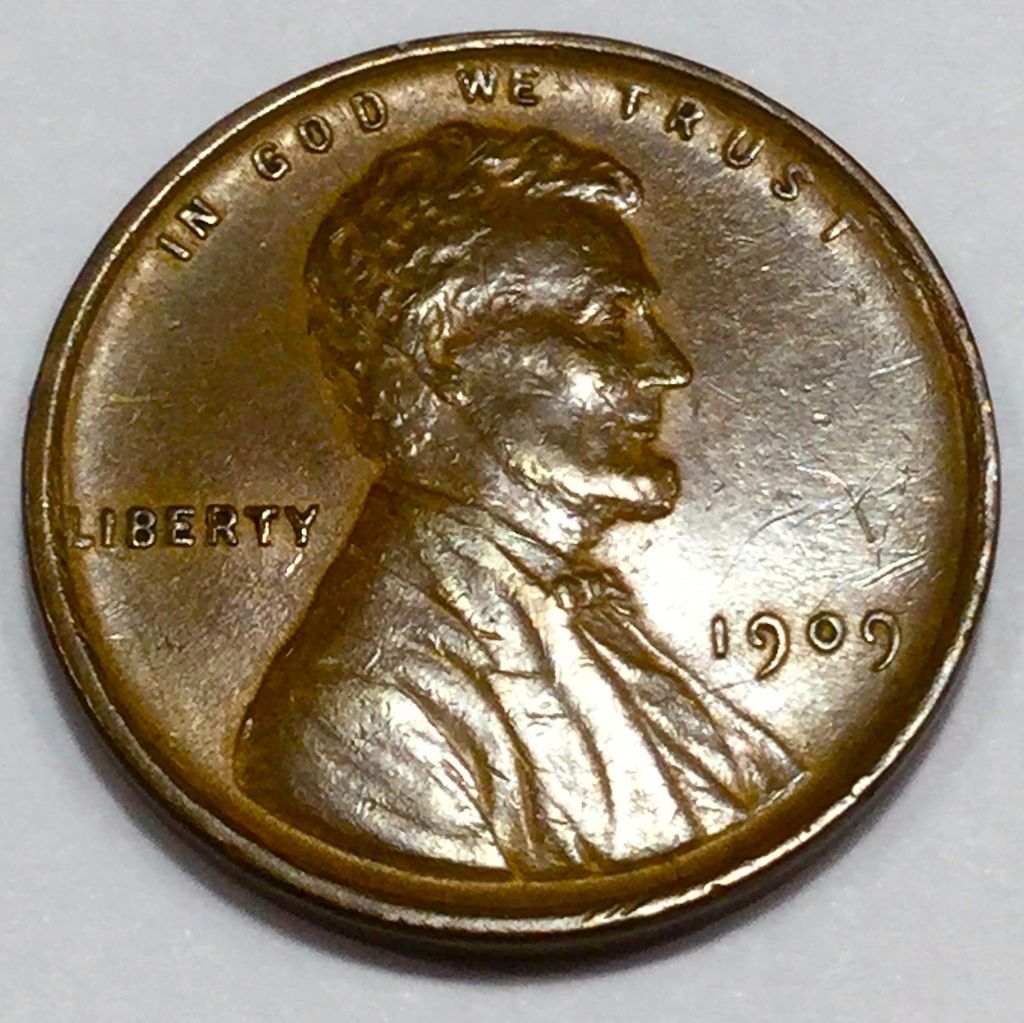 1909 VDB Lincoln Wheat Cent Penny Beautiful High Grade Coin - photo 1