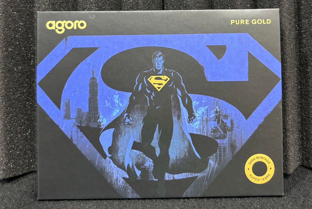 Agoro 2026 Superman 0.1g .999 Pure Gold Coin – 5,000 Mintage – New Zealand Mint - photo 1