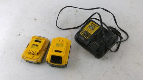 Dewalt Tool Batteries And More 3 Pieces