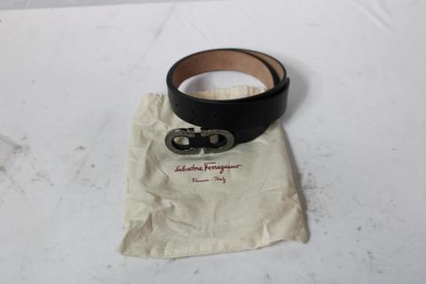 Salvatore Ferragamo Leather Belt Size 32