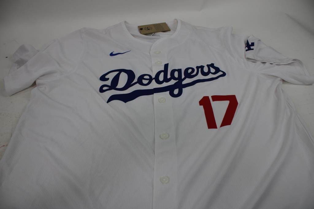 Nike Los Angeles Dodgers Shohei Ohtani #17 Jersey, White, XXL - photo 1