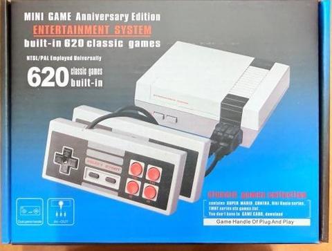 Mini Gaming Entertainment system with two controllers and 620 built in games