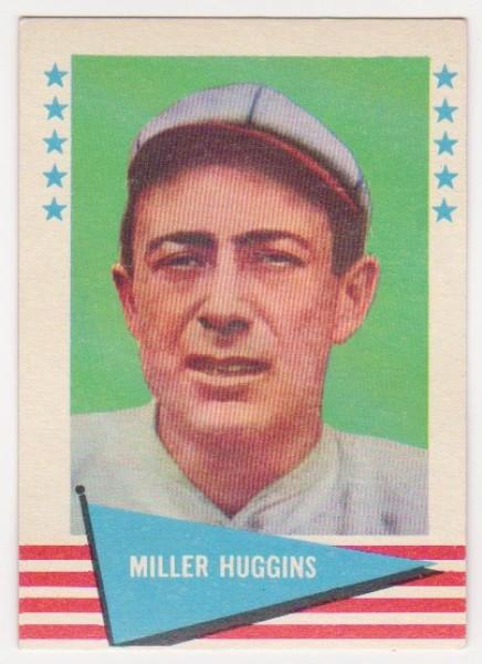 1961 Fleer Miller Huggins #46 Card - HOF'er