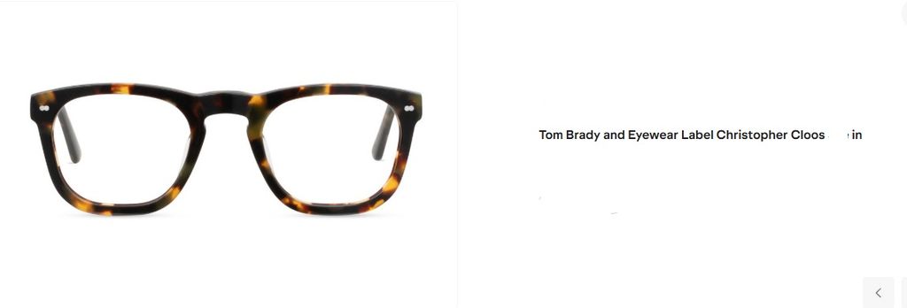 Cloos & Tom Brady Blue Light Glasses - photo 1