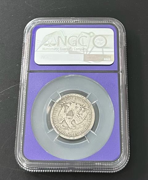 1874 S Arrows Seated Liberty Quarter (25 Cents) - NGC Certified "Genuine" Designation