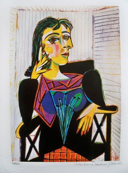 Fine Art Pablo Picasso DORA MAAR Estate Signed Limited Ed. Giclee - photo 1