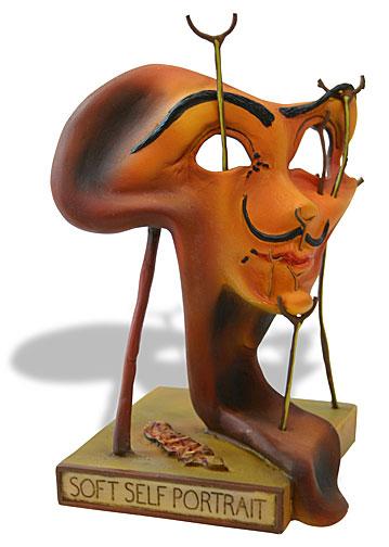 Salvador Dali Soft Self Portrait with Fried Bacon Sculpture Fine Art
