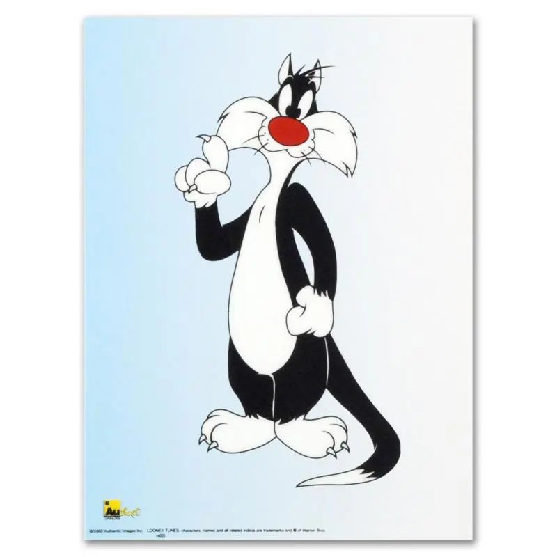 "Sylvester" Limited Edition Sericel from Warner Bros. and Authentic Images. Includes Certificate of Authenticity. - photo 1