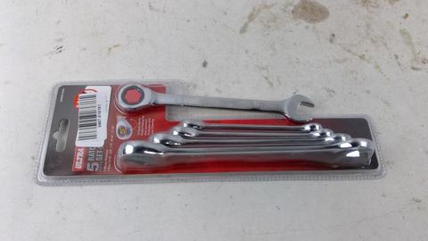 Ultra Steel 5pc Ratcheting Wrench Set