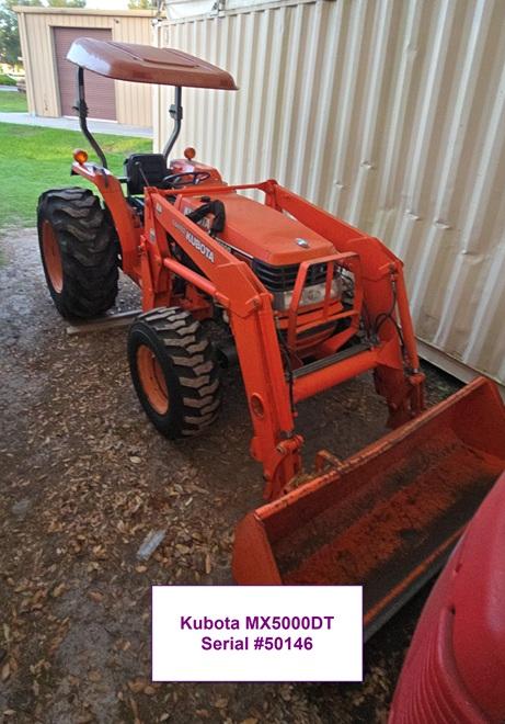 Kubota Tractor VC# 00202835
