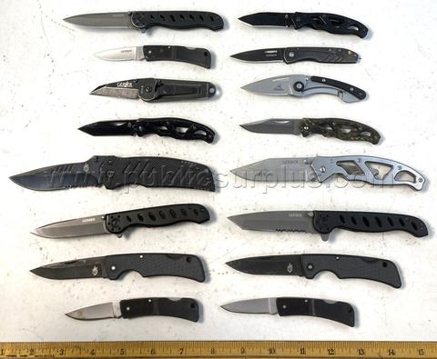 Gerber Folding Knives - QTY 16 - Shipping $12.00