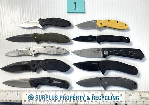 Kershaw Knives - QTY 10 - Shipping $12.00