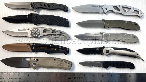 Gerber Knives - QTY 10 - Shipping $12.00