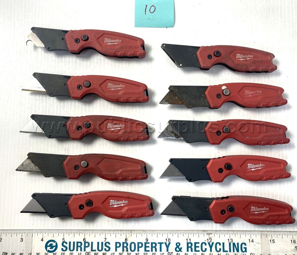 Milwaukee Knives - QTY 10 - Shipping $12.00 - photo 1