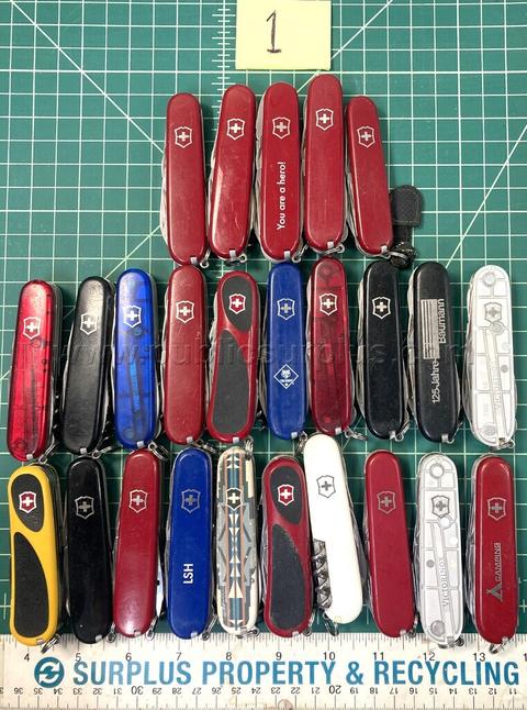 Victorinox Swiss Army Knives - QTY 25 - Shipping $12.00