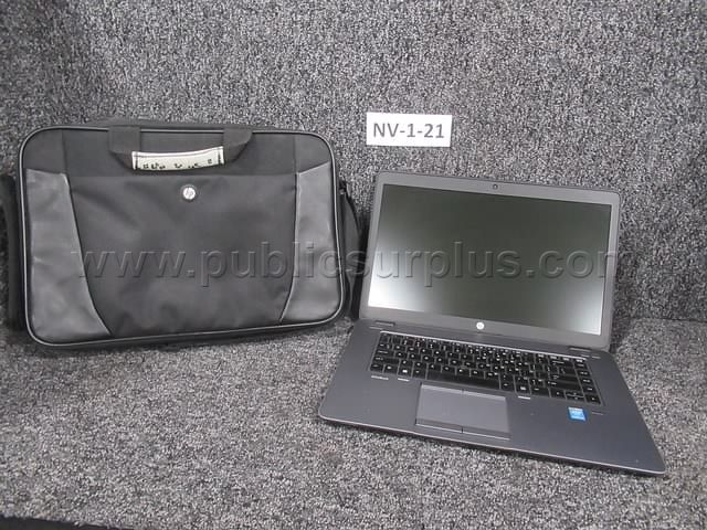 HARD DRIVE REMOVED ~ LAPTOP W/BAG ~ NV-1-21 (R05D) - photo 1