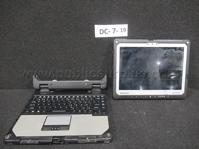 TABLET W/KEYBOARD ~ DC-7-19 (R07D) — photo 1
