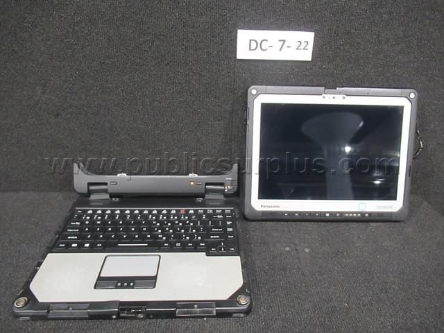 TABLET W/KEYBOARD ~ DC-7-22 (R07D) — photo 1