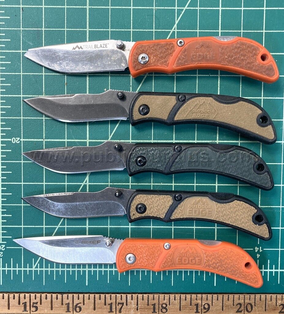 Outdoor Edge Knives - QTY 5 - Shipping $12.00 - photo 1