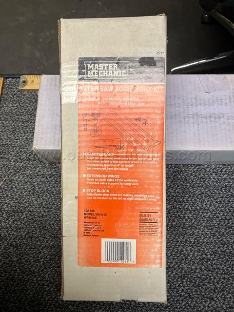 Master Mechanic Miter Saw Accessory Kit - A