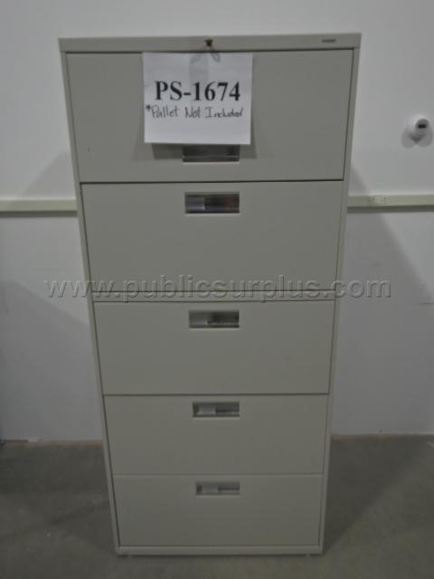 HON 5 Drawer Lateral File Cabinet*