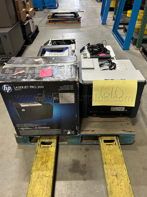 Lot 610 HP Printers
