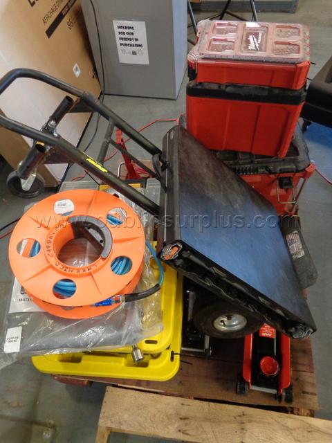Assorted Containers W/ Assorted Tools and Accessories