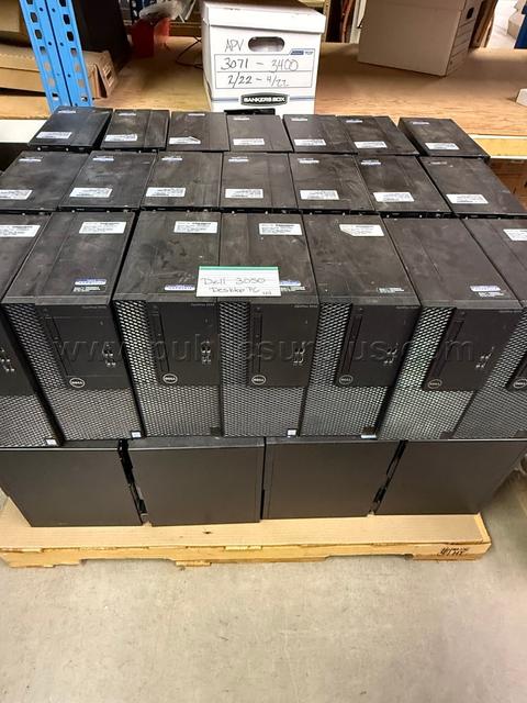 Dell 3050 Desktop PC's (Lot of 44)