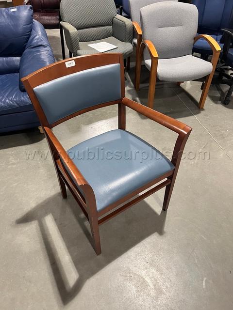 Blue Side Chair - Room 104 - CP