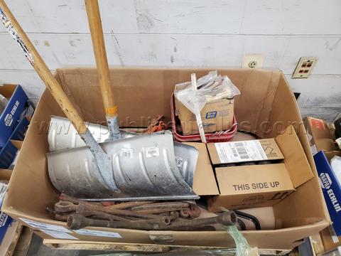 THREE PALLETS OF MISC TOOLS