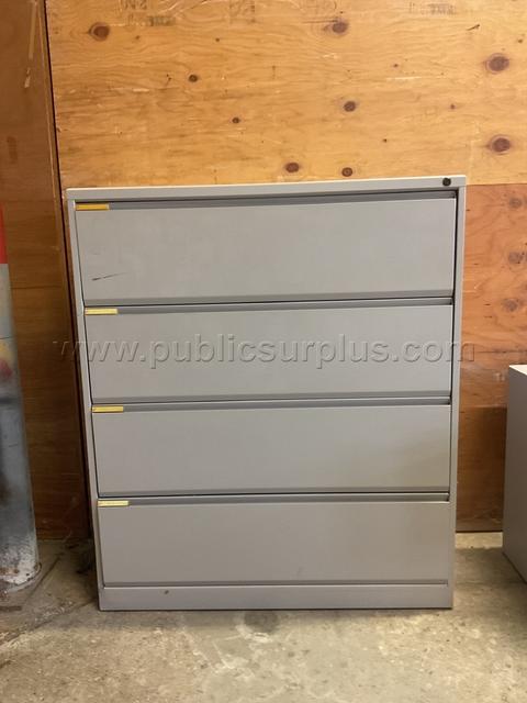 1-4 Drawer Lateral File Cabinet Lot # 4636