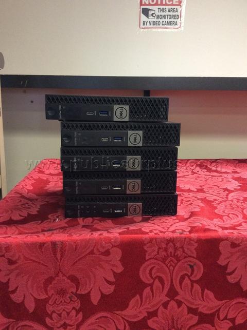 LOT OF (5) DELL COMPUTERS - SOLD AS IS - 451